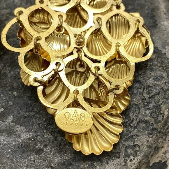 NEW Anthropologie x Gas Bijoux Tahiti Shell Earrings - Picture 12 of 13